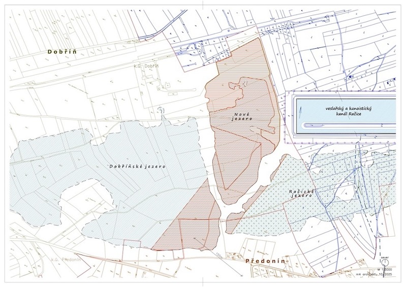 Mapa plánovaných zásypů Mapa plánovaných zásypů