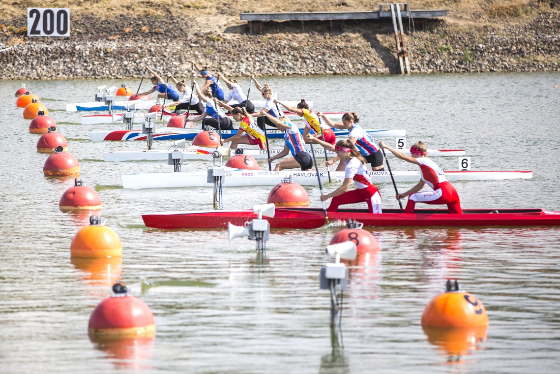 MEJ a U23 v rychlostní kanoistice 2019