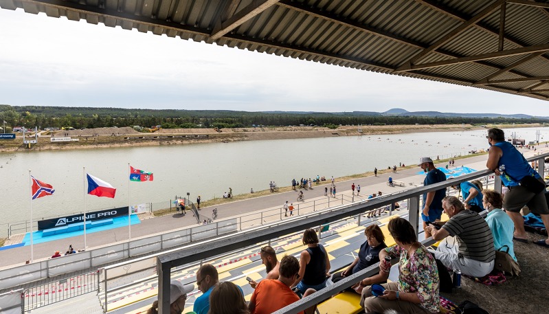 Labe aréna má za sebou největší letošní sportovní akci – Mistrovství ČR rychlostních kanoistů na krátkých tratích