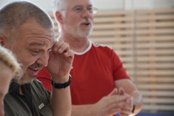 2021|09 - Ředitelé v Labe aréně Štětí vyzkoušeli trenažery 2021|09 - Ředitelé v Labe aréně Štětí vyzkoušeli trenažery