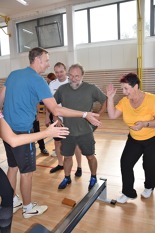 2021|09 - Ředitelé v Labe aréně Štětí vyzkoušeli trenažery 2021|09 - Ředitelé v Labe aréně Štětí vyzkoušeli trenažery