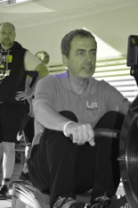 2021|09 - Ředitelé v Labe aréně Štětí vyzkoušeli trenažery 2021|09 - Ředitelé v Labe aréně Štětí vyzkoušeli trenažery