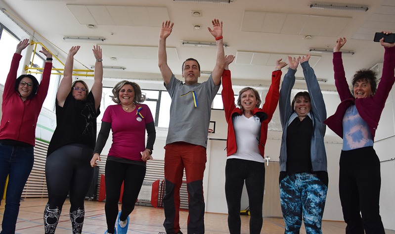 Labe aréna ve spolupráci se ZŠ Ostrovní Štětí uspořádala Sportovní den podporující ukrajinskou komunitu