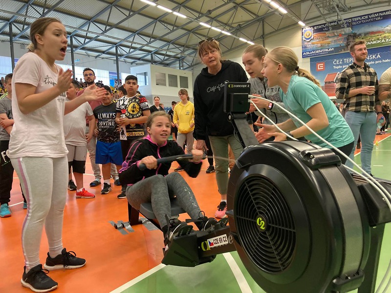 Po třech letech se vrátil do Teplic sportovní veslařský festival pro žáky a studenty středních a základních škol TEPLICKO VESLUJE